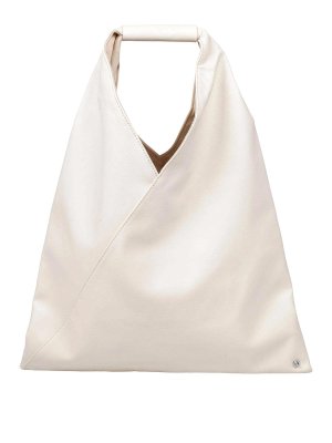 MM6 MAISON MARGIELA: shopper - Mm6 Japanese Bag In Colore Bianco