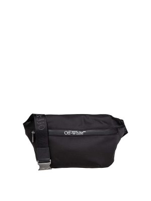 OFF-WHITE: marsupi - Off White Outdoor Marsupio In Nylon