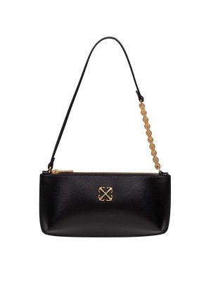 OFF-WHITE: Clutch - Pochette - Noir