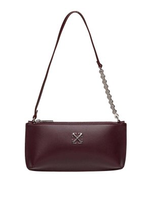 OFF-WHITE: shoulder bags - Off White Jitney Flat Shoulder Bag