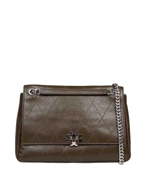TORY BURCH: ショルダーバッグ - ショルダーバッグ - 緑