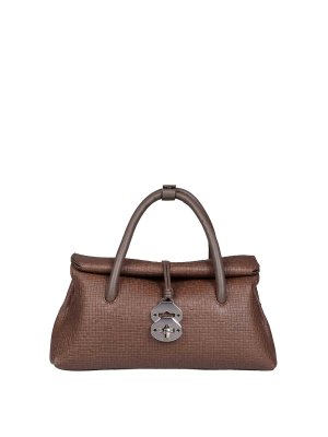 ZANELLATO: Sacs à main - Sac Cabas - Gris