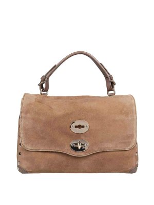 ZANELLATO: totes bags - Zashmere S Postina In Green Leather