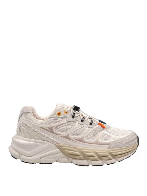 Barracuda: trainers - Roundone Sneakers In Marble-Color Fabric