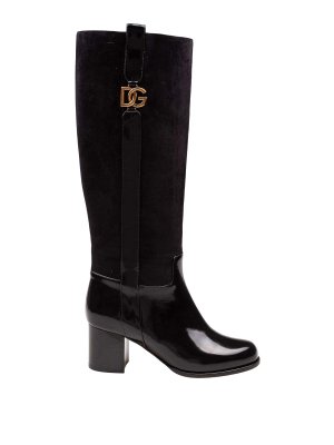 DOLCE & GABBANA: Botas - Botas - Negro