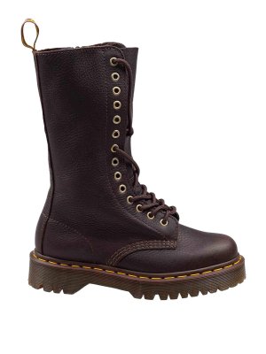 DR. MARTENS: Botas - Botas - Marrón Oscuro