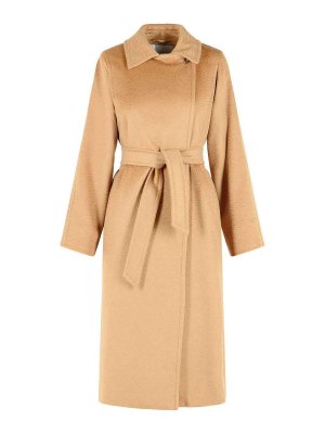 Max Mara: shirts - Icon Manuela Camel Coat