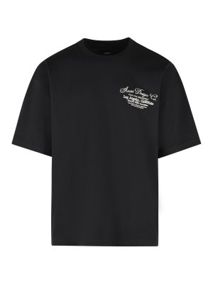 AMIRI: t-shirts - Dreamers Chain Black Cotton T-Shirt