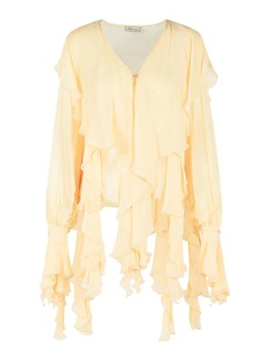 BLUMARINE: blouses - Viscose Cream  Blouse
