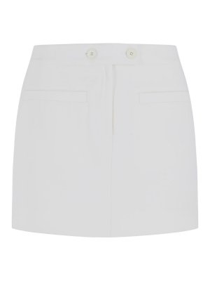 Courreges: Mini jupes - Mini Jupe - Blanc
