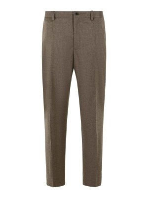 DOLCE & GABBANA: Pantalones casual - Pantalón Casual - Beis