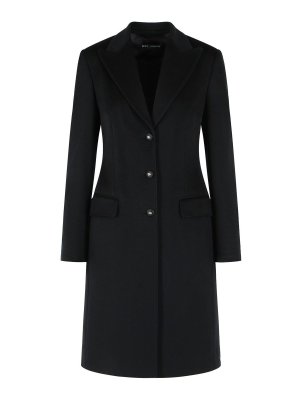 DOLCE & GABBANA: Abrigos largos - Abrigo Largo - Negro
