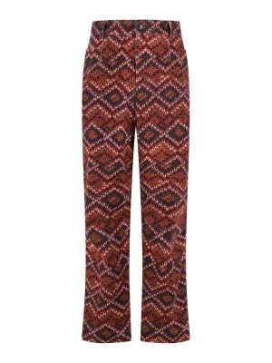 DRIES VAN NOTEN: カジュアルトラウザー - カジュアルパンツ - 赤