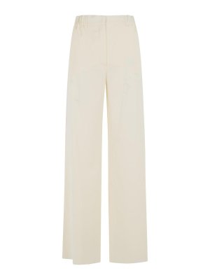Max Mara: Straight Leg Jeans - Straight Leg Jeans - Weiß