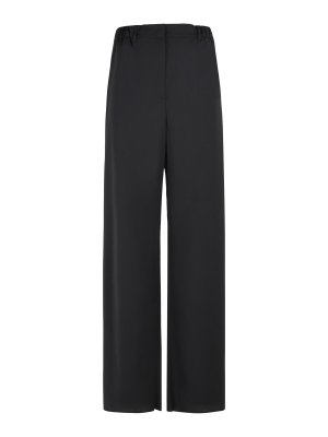 Max Mara: Jeans Rectos - Vaqueros Rectos - Negro