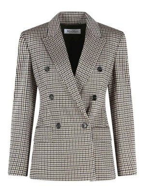 Max Mara: Blazer - Blazer - Negro