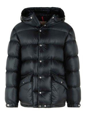 MONCLER: Kurze Daunenjacken - Daunenjacke - Schwarz