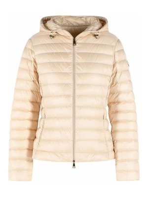 MONCLER: padded jackets - Igelhood Light Beige Polyamide Down Jacket