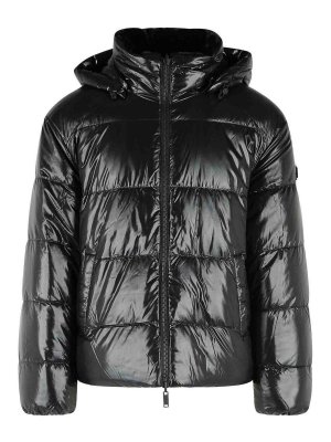 MOOSE KNUCKLES: Kurze Daunenjacken - Daunenjacke - Schwarz