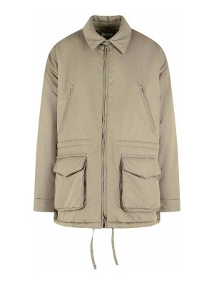 RIER: casual jackets - Field Brown Cotton Jacket