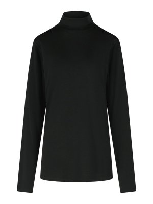 RIER: Suéteres con cuello pico - Suéter Cuello Redondo - Negro