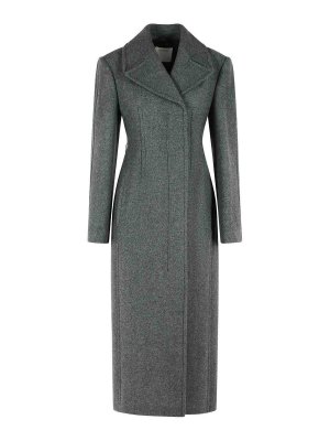 SPORTMAX: Lange Mäntel - Langer Mantel - Grau