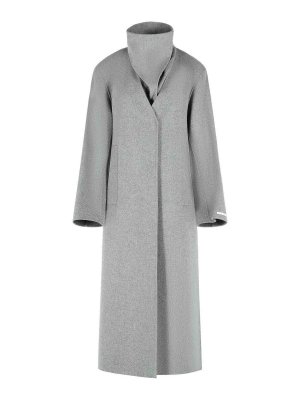 SPORTMAX: Lange Mäntel - Langer Mantel - Grau