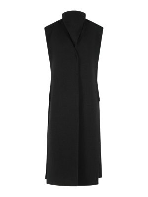 SPORTMAX: Cuellos altos y polos - Suéter Con Cuello Alto - Negro