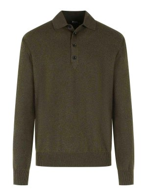 Z ZEGNA: Poloshirts - Poloshirt - Braun