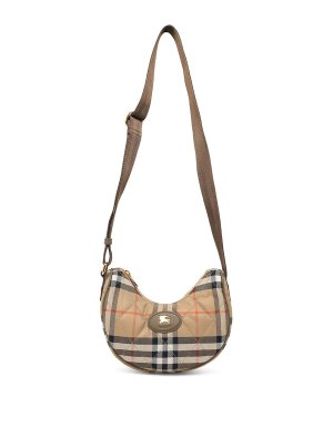 BURBERRY: borse a tracolla - Borsa a tracolla a ferro di cavallo