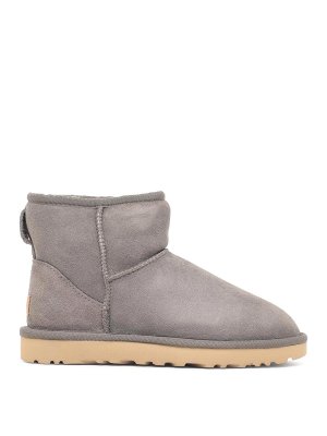 UGG: boots - Classic Mini Ii Grey Suede Boots