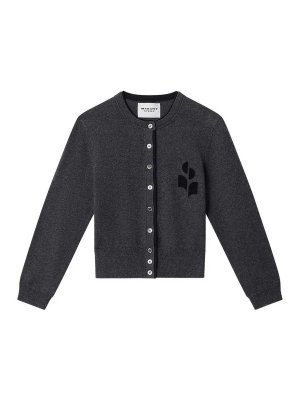 ISABEL MARANT: Cardigans - Cardigan - Gris