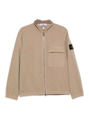 STONE ISLAND: シャツ - シャツ - ブラウン