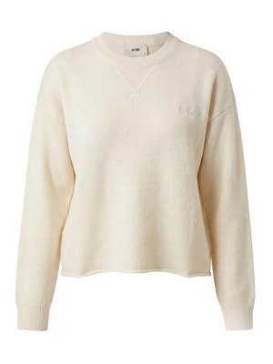 AUTRY: Pull col rond - Pull Col Rond - Beige