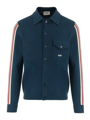 AUTRY: casual jackets - Main Knit Timber jacket