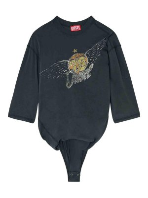 DIESEL: Top e canotte - Body T-Milla-Jer
