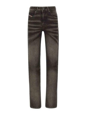 DIESEL: Pantalones casual - Pantalón Casual - Negro