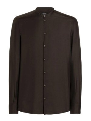DOLCE & GABBANA: シャツ - シャツ - ブラウン