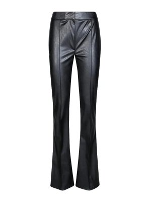 ELISABETTA FRANCHI: カジュアルトラウザー - カジュアルパンツ - 黒