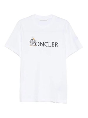 MONCLER: t-shirts - T-shirt