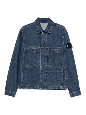 STONE ISLAND: Abrigos largos - Abrigo Largo - Azul
