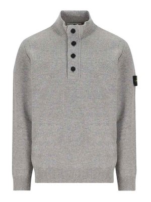 STONE ISLAND: crew necks - Rws Melange sweater