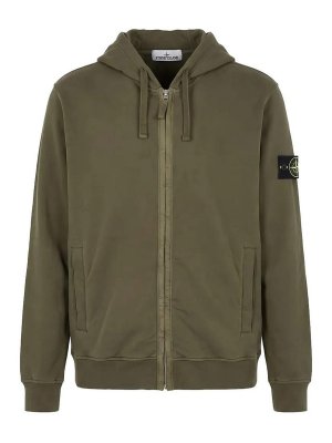 STONE ISLAND: Sudaderas y suéteres - Sudadera - Verde