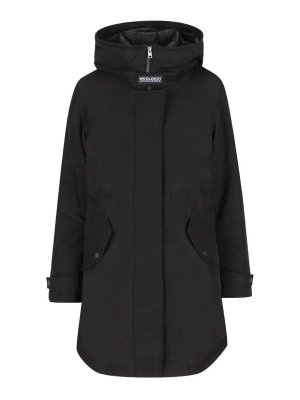 WOOLRICH: パーカー - パーカー - 黒