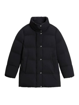 WOOLRICH: ロングコート - ロングコート - 黒