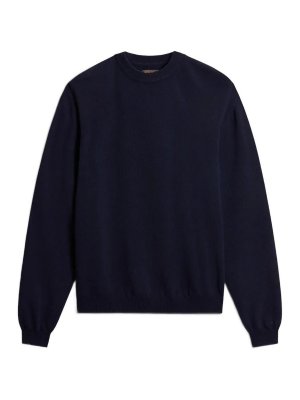 WOOLRICH: クルーネック - クルーネック - ブルー
