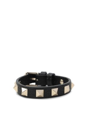 VALENTINO GARAVANI: Pulseras y brazaletes - Brazalete - Negro
