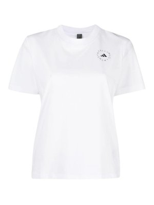 ADIDAS BY STELLA MCCARTNEY: t-shirts - TrueCasuals logo T-shirt