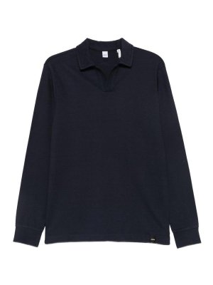 ASPESI: Polos - Polo - Azul Oscuro