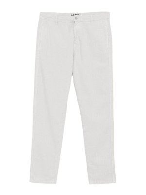 ASPESI: Pantalons casual - Pantalons Décontractés - Gris Clair